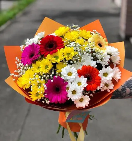 Букет из гербер Удача